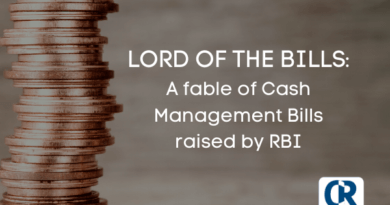Cash management bills raised by RBI