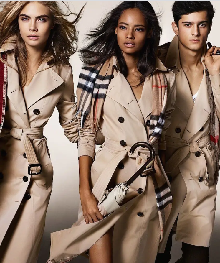 Burberry to monogram its trench coats