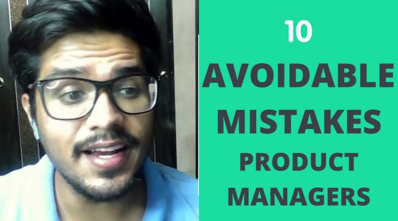 product manager mistakes